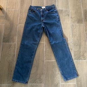 L.L.Bean Men’s Flannel Lined Denim Jeans 30x30